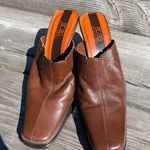 BCBGMAXAZRIA Falchi by Carlos Falchi “Lana” brown leather loafers 8.5 Photo 5