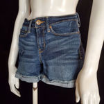 Levi's Denizen from  Blue Jean Low-Rise Midi Shorts (27) Photo 0