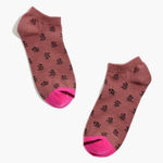 Madewell New!  Floral Anklet Socks‎ Photo 0