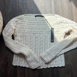 Revolve x  Laurelin Crochet Sweater in Ivory Photo 0