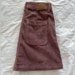 American Eagle NWT: muted purple  corduroy mini skirt Photo 8