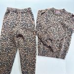 Kate Spade NEW Leopard Dream Jogger Sweater Set Top and Pants Knit Photo 6