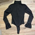 Cinq à Sept Black long sleeve bodysuit in size small from cinq a sept. Photo 4