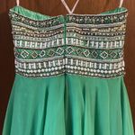 Sherri Hill  green prom dress maxi Photo 5