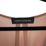 Naked Wardrobe Baltic Born Women's Beige V-neck Long Sleeve Maxi Dress Size Sm. Photo 8