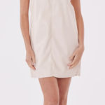 Dolce Cabo Faux Leather Sleeveless Dress size‎ xs Pink Photo 0