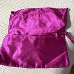 Charming Charlie Sequin Clutch Bag Small Wristlet Pink Magnetic Close Photo 2