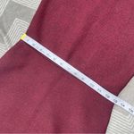 Theory  Burgundy “Marl” Mod Flared Thick Knit Mini Tank Dress Small Photo 6
