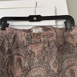 Free People  tan paisley print corduroy jean pants Photo 1