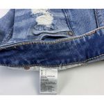 American Eagle Outfitters Womens Denim Distressed Cutoff Shorts Size 4 Blue Photo 4