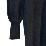 Exlura Women's Black Sweater Dress M Long Sleeve Bodycon High Neck Photo 2