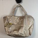 Kipling  Metallic Beige Tote Bag Photo 0