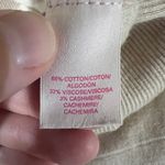 Victoria's Secret  Beige Stripe Cowl Neck Sweater M Pockets‎ Fall Winter Chic Photo 5