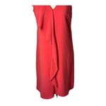 Adrianna Papell Adrianna‎ Papell Dress Women 0 Pink Sleeveless Ruffle Front Party Cocktail Mini Photo 4