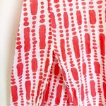 Roberta Roller Rabbit  Coral Print Embellished Tunic Medium Photo 6