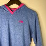 The North Face Reactor Hoodie in Heather Blue & Hot Pink Size Medium Photo 2