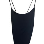 NWOT Wilfred Free Black One Piece Bodysuit Size Medium Cross Back Lacing Detail Photo 0