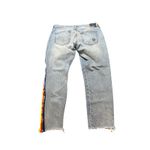 Ralph Lauren Polo  Avery Boyfriend‎ Jeans Rainbow Racing Stripes Womens Size 30 Photo 8