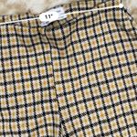 Urban Outfitters yellow Plaid Cropped Flare Pants Photo 3