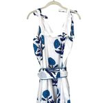 Victoria Dunn Womens Floral Sleeveless King Street Maxi Dress French Blue Large Photo 2