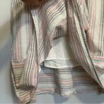 A Beautiful Soul White Striped Short Sleeve Dress Women’s Size C Photo 2