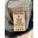 Just USA  Long Sleeve Cotton Loula Denim Jacket Medium Wash Blue Women's Small Photo 7