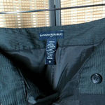 Banana Republic  Black Hidden Button Trouser Photo 3