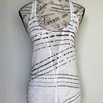 Raquel Allegra basic Wife lover paint splatter tank top size 0 XS Extra small Photo 0