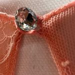 Azazie Peach / Watermelon Color Prom Formal Event Dress Photo 11