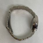 Jaclyn Smith  women silver tone date watch black dial 24mm round 6” running Photo 5