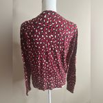 Old Navy NWT  red leopard print cardigan medium Photo 7