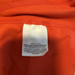 Nike Dri-Fit Running Quarter Zip Long Sleeve Athletic Top Orange Red Women's Photo 7