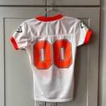 Hooters Girl Vintage Football Jersey Tuscon Arizona White Orange XS Server Bar Photo 6