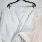  White Jeans Size 24W Democracy Absolution Cropped Jeans Photo 4