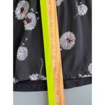 Deletta Anthro Black Wished Bloom Dandelion Peplum Top NEW Size Large Photo 11