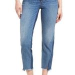 Sam Edelman  MARY JANE Fringe Hem Contrast Jeans Photo 0