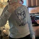 Disney Gray Nightmare Before Christmas Sweatshirt Photo 0
