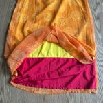 JH Collectibles Orange Maxi Pencil Skirt Casual Size 10 Photo 2