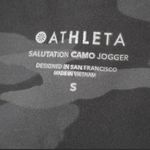 Athleta Salutation Black Camo Jogger Pants S Photo 11