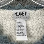 Vintage Koret Knit Cardigan Sweater Snowflakes Holiday Sequin Embroidered W LP White Size undefined Photo 3