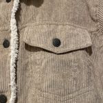 Jade & Ivory Corduroy Tan Crop Jacket Size Medium Photo 2