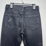 Vince Charcoal Wash Distressed High-Rise 5-Pocket Cotton Jeans Womens Size 27 Photo 6