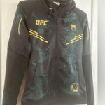 NWT UFC Adrenaline By Venum Fight Night Walk Out Jacket S Emerald Edition Photo 0