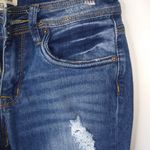Dollhouse  9 30x27 Destroyed Distressed  Dark Wash Jeans Photo 5