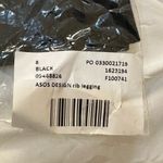 ASOS Brand Black Rib Legging NWT Photo 7