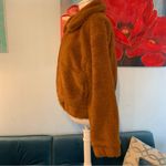 Thread and Supply  Womens Long Sleeve Full Zip Sherpa Teddy Fleece Jacket Small Photo 2