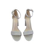 Sam Edelman  Sandals Womens Size 9 Gold Ankle Strap Glittery Heels Photo 2