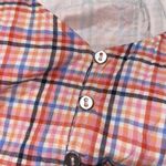 Loft NWOT  Plaid Strappy Button Midi Dress Photo 5