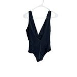 Victoria's Secret VS  Twist Plunge one piece swimsuit XL Black Photo 4