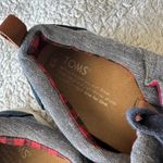 Toms  Shoes Womens 9 Chambray Del Rey Tennis Sneakers Blue Canvas Lace Up Casual Photo 4